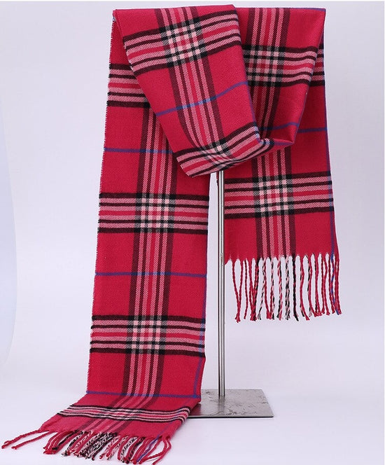 Beautiful Soft Warm Stylish Checked Fashion Scarves